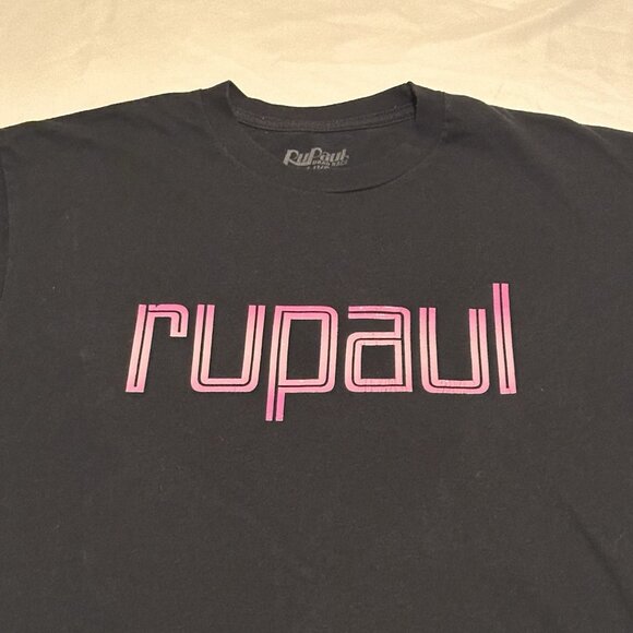 Rupaul’s Drag Race Live RuPaul Graphics Black T-Shirt -Unisex Sz M - Picture 2 of 8